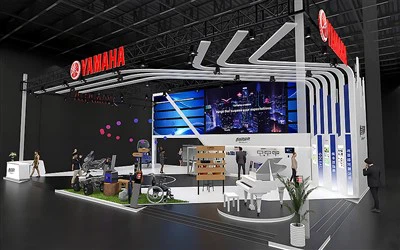 Produkcja na targach w Szanghaju